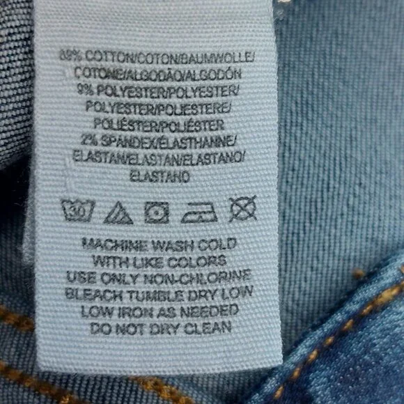 Free People High Rise Stretch Skinny Jeans Sz 30R Dark Wash 61855-16515125 - Picture 16 of 16